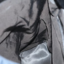 CELINE Circle Backpack Nylon Navy Gold Auth bs30214-22