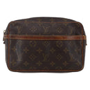 LOUIS VUITTON Monogram Compiegne 23 Clutch Bag M51847 LV Auth bs30217-13