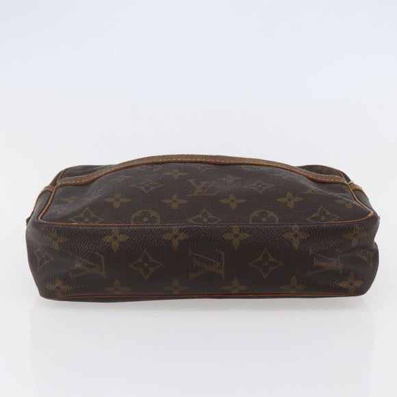 LOUIS VUITTON Monogram Compiegne 23 Clutch Bag M51847 LV Auth bs30217