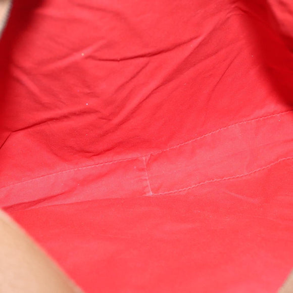 BOTTEGA VENETA Shoulder Bag Punching leather Brown Gold Auth bs30220