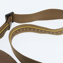 BOTTEGA VENETA Shoulder Bag Punching leather Brown Gold Auth bs30220-8