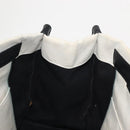 VALENTINO Studs Tote Bag Canvas White Silver Auth bs30222-17