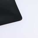 VALENTINO Clutch Bag Leather Black Silver Auth bs30223-16