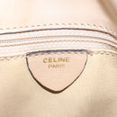 CELINE Shoulder Bag Leather Beige Gold Auth bs30225-12