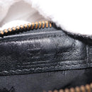 MCM Vicetos Logogram Mini Hand Bag PVC Leather Black Gold Auth bs30228-17