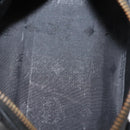 MCM Vicetos Logogram Mini Hand Bag PVC Leather Black Gold Auth bs30228-11