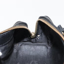 MCM Vicetos Logogram Mini Hand Bag PVC Leather Black Gold Auth bs30228-18