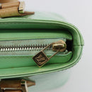 LOUIS VUITTON Monogram Vernis Houston Hand Bag Peppermint M91303 LV Auth bs30229-10
