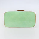 LOUIS VUITTON Monogram Vernis Houston Hand Bag Peppermint M91303 LV Auth bs30229-5