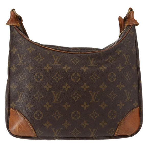 LOUIS VUITTON Monogram Boulogne 30 Shoulder Bag M51265 LV Auth bs30231