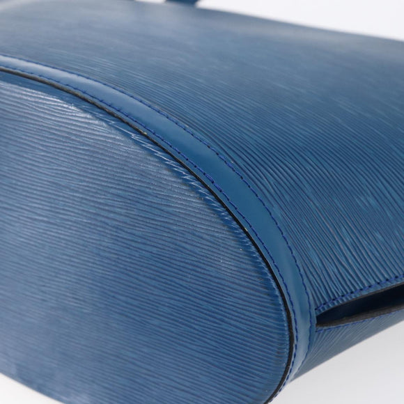 LOUIS VUITTON Epi Saint Jacques Shopping Shoulder Bag Blue M52275 Auth bs30232