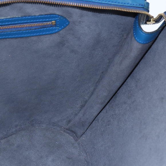 LOUIS VUITTON Epi Saint Jacques Shopping Shoulder Bag Blue M52275 Auth bs30232