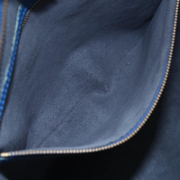 LOUIS VUITTON Epi Saint Jacques Shopping Shoulder Bag Blue M52275 Auth bs30232