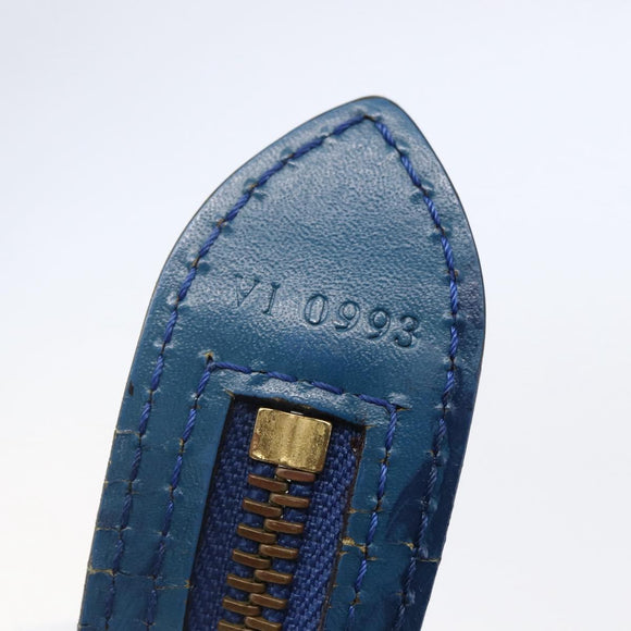 LOUIS VUITTON Epi Saint Jacques Shopping Shoulder Bag Blue M52275 Auth bs30232