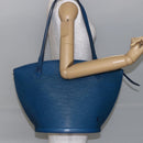 LOUIS VUITTON Epi Saint Jacques Shopping Shoulder Bag Blue M52275 Auth bs30232-23