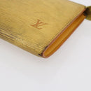 LOUIS VUITTON Epi Pochette Accessoires Pouch Yellow M52989 LV Auth bs30233-9