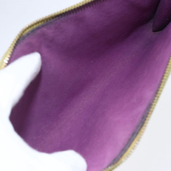 LOUIS VUITTON Epi Pochette Accessoires Pouch Yellow M52989 LV Auth bs30233