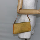 LOUIS VUITTON Epi Pochette Accessoires Pouch Yellow M52989 LV Auth bs30233-21