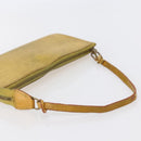 LOUIS VUITTON Epi Pochette Accessoires Pouch Yellow M52989 LV Auth bs30233-7