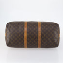 LOUIS VUITTON Monogram Keepall Bandouliere 55 Boston Bag M41414 LV Auth bs30234-5