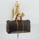 LOUIS VUITTON Monogram Keepall Bandouliere 55 Boston Bag M41414 LV Auth bs30234-22