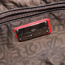 Salvatore Ferragamo Gancini Marissa Bag Patent leather Red Silver Auth bs30235-17