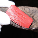 Salvatore Ferragamo Gancini Marissa Bag Patent leather Red Silver Auth bs30235-12