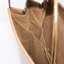 CARTIER Trinity Hand Bag Leather Beige Gold Auth bs30237-19