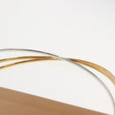 CARTIER Trinity Hand Bag Leather Beige Gold Auth bs30237-8