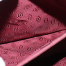 CARTIER Must Line Shoulder Bag Leather Bordeaux Gold Auth bs30238-12