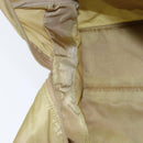 PRADA Boston Bag Nylon Beige Silver Auth bs30240-20