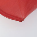 LOUIS VUITTON Epi Plage Via Hand Bag Vinyl Red Grenadine M92152 LV Auth bs30243-14