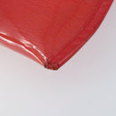LOUIS VUITTON Epi Plage Via Hand Bag Vinyl Red Grenadine M92152 LV Auth bs30243-15