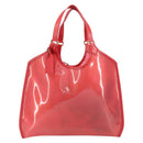 LOUIS VUITTON Epi Plage Via Hand Bag Vinyl Red Grenadine M92152 LV Auth bs30243-13