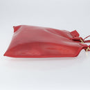 LOUIS VUITTON Epi Plage Via Hand Bag Vinyl Red Grenadine M92152 LV Auth bs30243-3