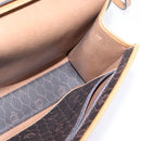 Christian Dior Honeycomb Canvas Bag PVC 2way Black Brown gold Auth bs30244-20