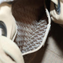 Christian Dior Canage Shoulder Bag Nylon Beige Auth bs30247-19