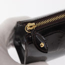 LOUIS VUITTON Monogram Vernis Trousse Pouch Amarante M93565 LV Auth bs30248-8