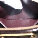 LOUIS VUITTON Monogram Vernis Trousse Pouch Amarante M93565 LV Auth bs30248-11