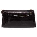 LOUIS VUITTON Monogram Vernis Trousse Pouch Amarante M93565 LV Auth bs30248-2