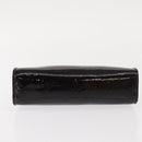 LOUIS VUITTON Monogram Vernis Trousse Pouch Amarante M93565 LV Auth bs30248-6