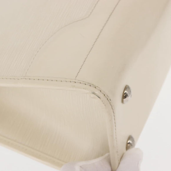 LOUIS VUITTON Epi Madeleine GM Hand Bag White M5934J LV Auth bs30249