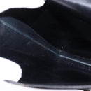 HERMES Sac Adepeche Shoulder Bag Leather Black Gold Auth bs30251-22