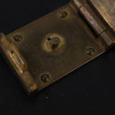 HERMES Sac Adepeche Shoulder Bag Leather Black Gold Auth bs30251-9