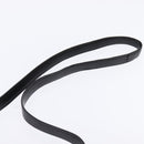 HERMES Sac Adepeche Shoulder Bag Leather Black Gold Auth bs30251-14