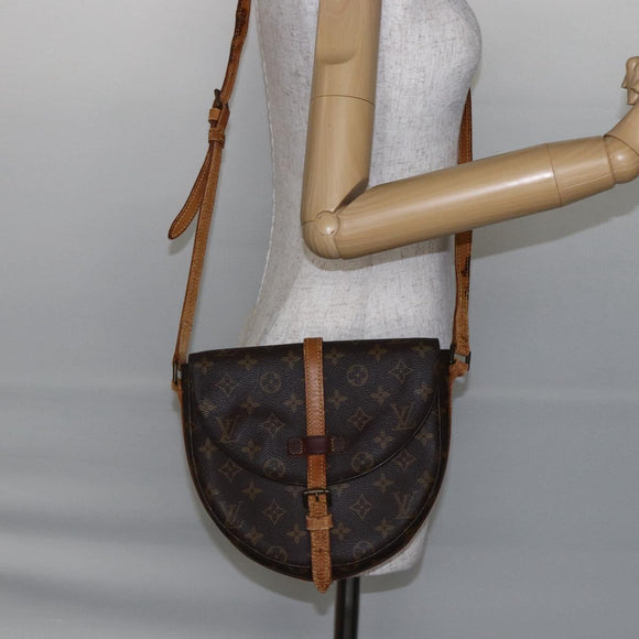 LOUIS VUITTON Monogram Chantilly MM Shoulder Bag M51233 LV Auth bs30252