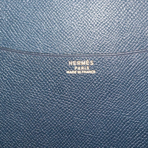 HERMES Note Planner Leather Green Auth bs30254