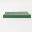 HERMES Note Planner Leather Green Auth bs30254-5