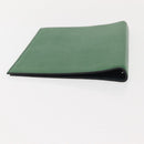 HERMES Note Planner Leather Green Auth bs30254-6