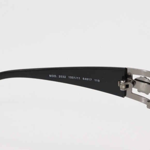 VERSACE Medusa Sunglasses Plastic Black Auth bs30255